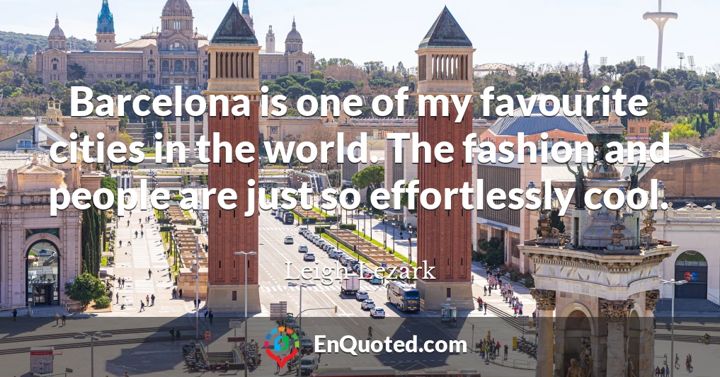 Barcelona is one of my favourite cities in the world. The fashion and people are just so effortlessly cool.