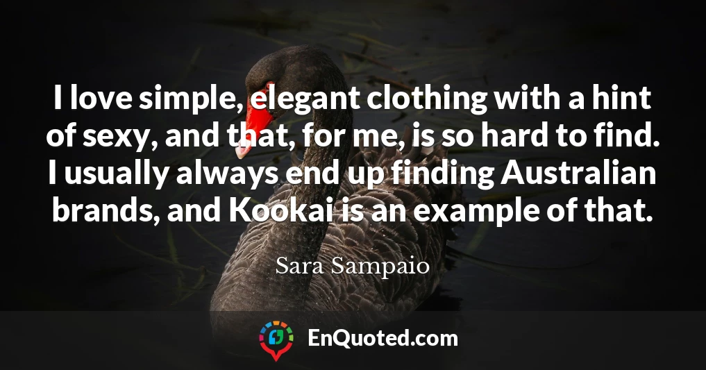 I love simple, elegant clothing with a hint of sexy, and that, for me, is so hard to find. I usually always end up finding Australian brands, and Kookai is an example of that. I love simple, elegant clothing with a hint of sexy, and that, for me, is so hard to find. I usually always end up finding Australian brands, and Kookai is an example of that.