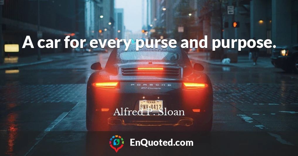 A car for every purse and purpose.
