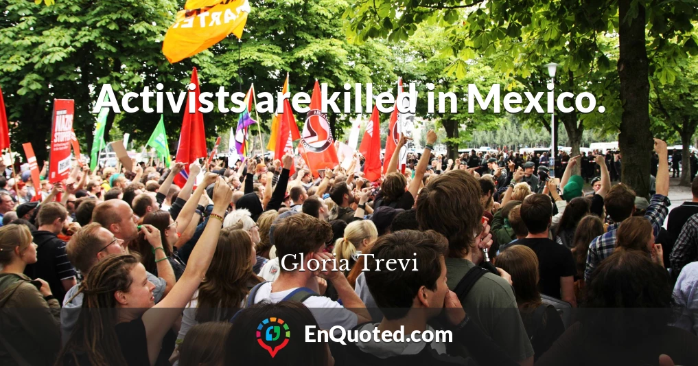 Activists are killed in Mexico.