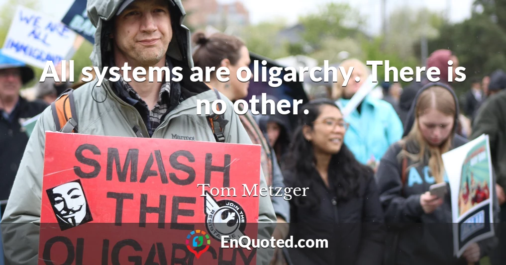 All systems are oligarchy. There is no other.