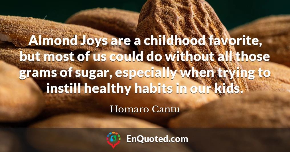 Almond Joys are a childhood favorite, but most of us could do without all those grams of sugar, especially when trying to instill healthy habits in our kids.