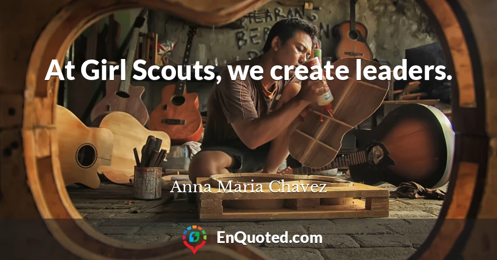 At Girl Scouts, we create leaders.