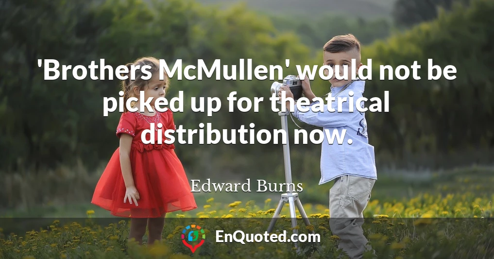 'Brothers McMullen' would not be picked up for theatrical distribution now.