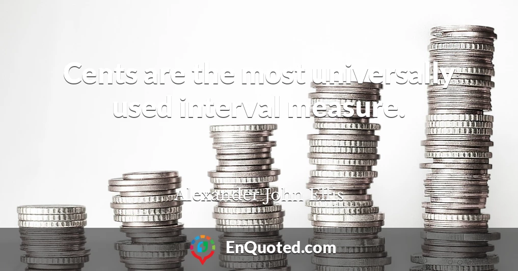 Cents are the most universally used interval measure.