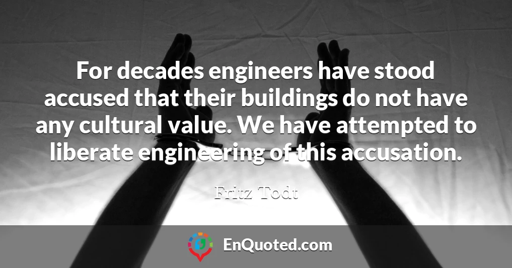 For decades engineers have stood accused that their buildings do not have any cultural value. We have attempted to liberate engineering of this accusation.