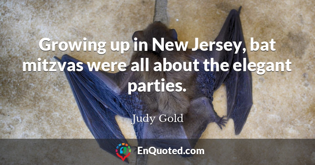 Growing up in New Jersey, bat mitzvas were all about the elegant parties.