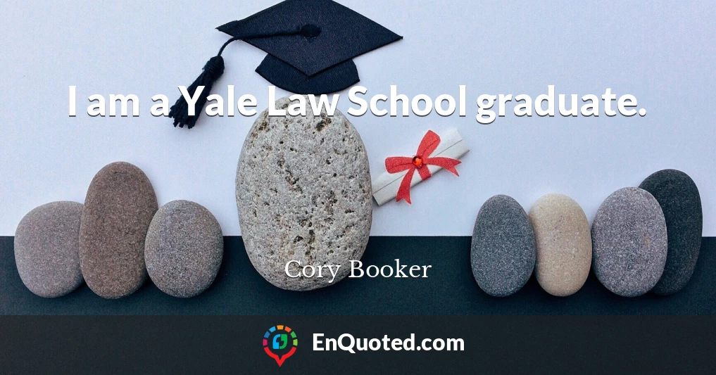 I am a Yale Law School graduate.
