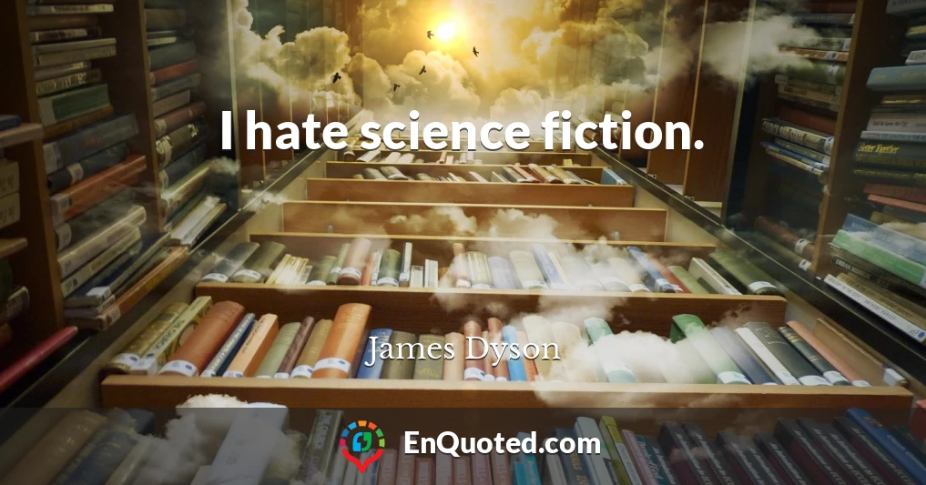 I hate science fiction.