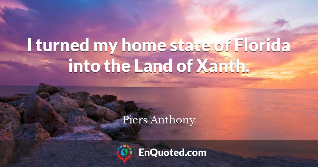 I turned my home state of Florida into the Land of Xanth.