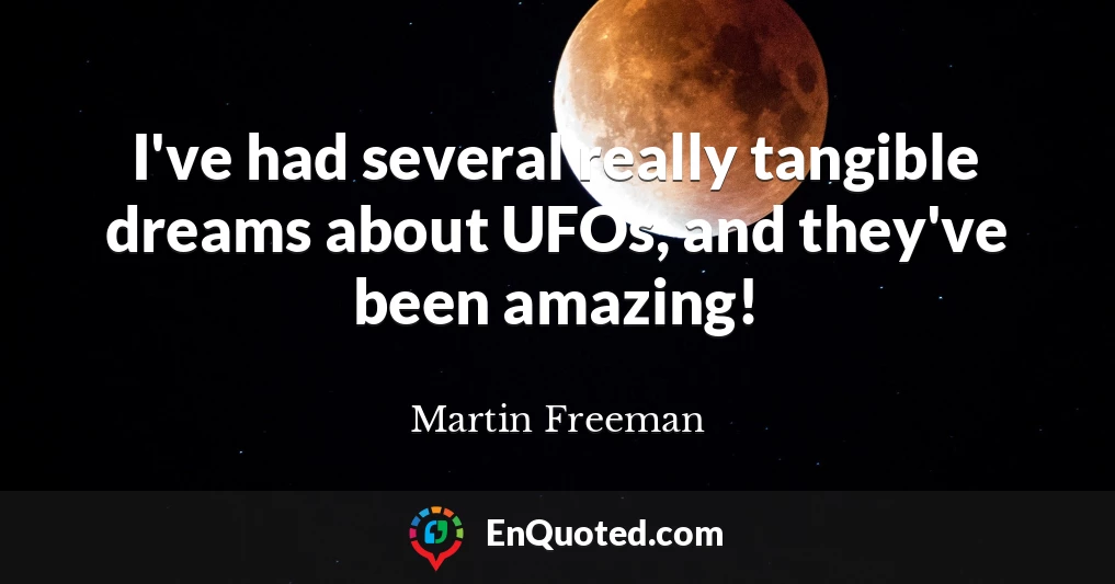 I've had several really tangible dreams about UFOs, and they've been amazing!