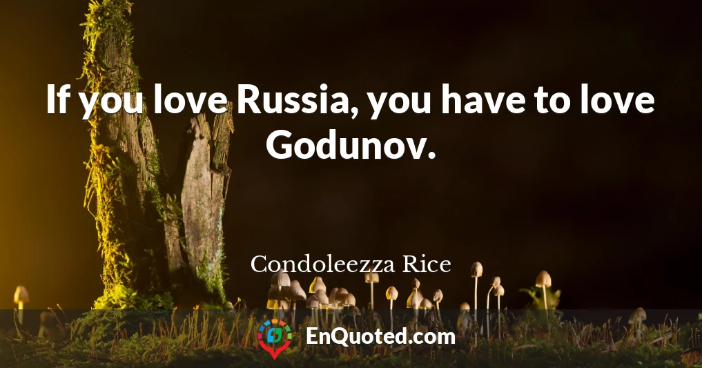 If you love Russia, you have to love Godunov.