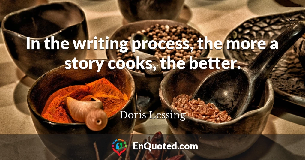 In the writing process, the more a story cooks, the better.