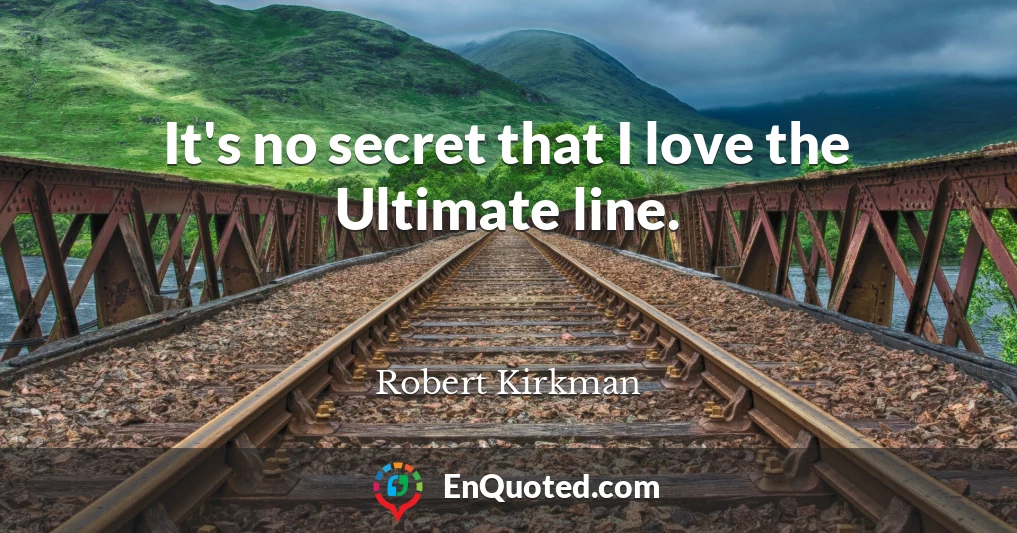 It's no secret that I love the Ultimate line.