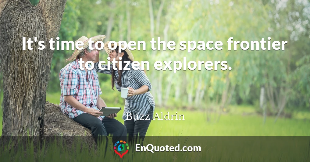 It's time to open the space frontier to citizen explorers.