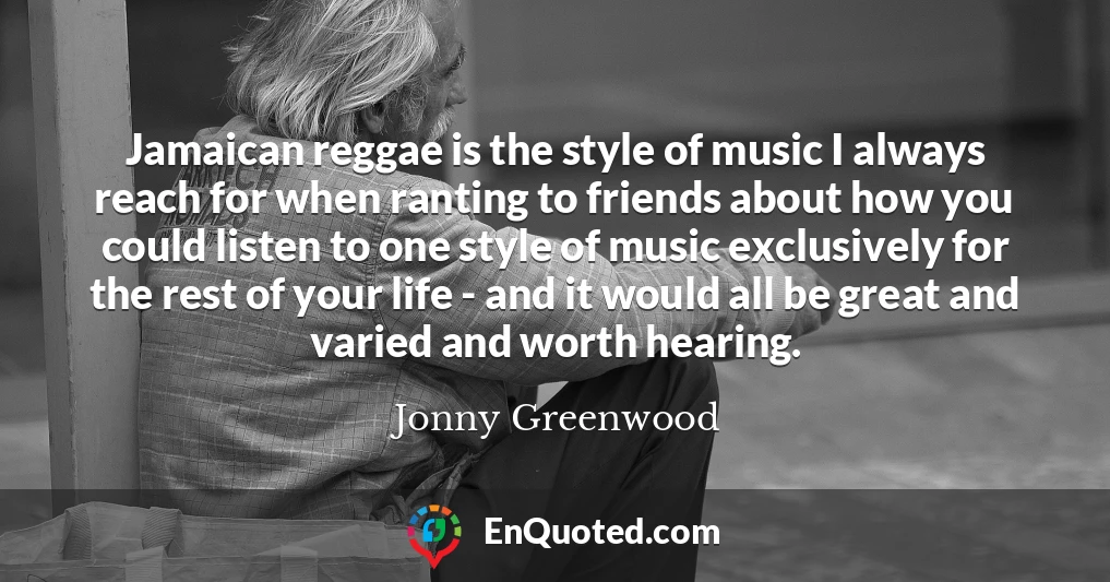 Jamaican reggae is the style of music I always reach for when ranting to friends about how you could listen to one style of music exclusively for the rest of your life - and it would all be great and varied and worth hearing.