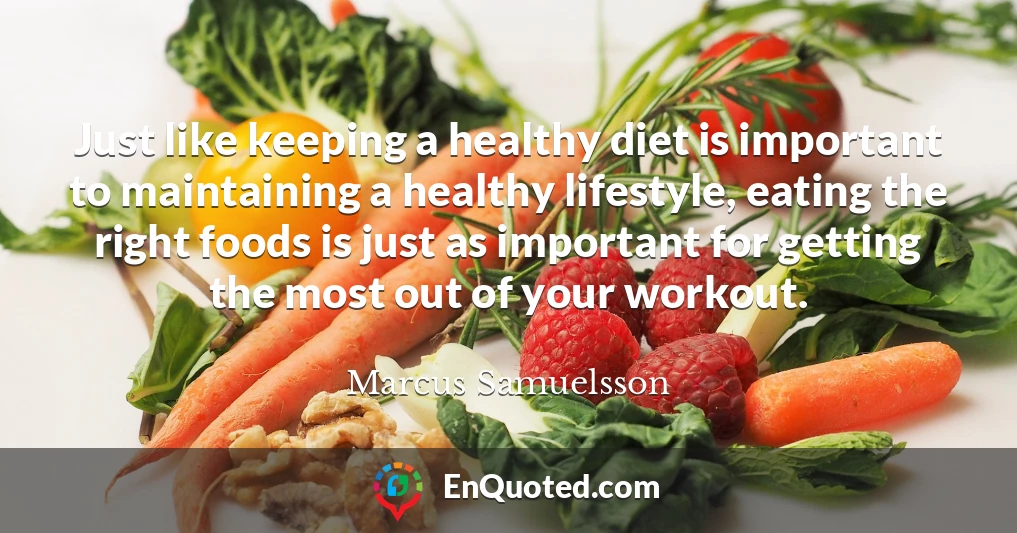 Just like keeping a healthy diet is important to maintaining a healthy lifestyle, eating the right foods is just as important for getting the most out of your workout.