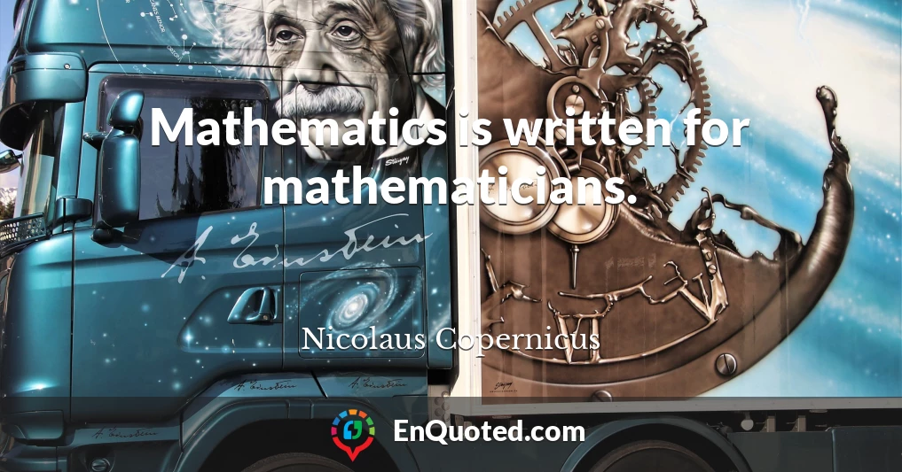 Mathematics is written for mathematicians.