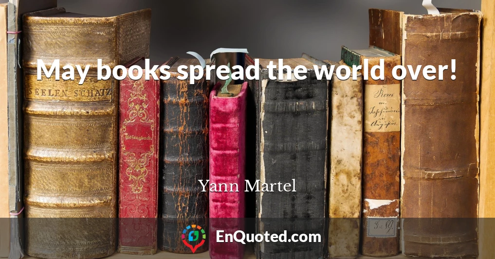 May books spread the world over!