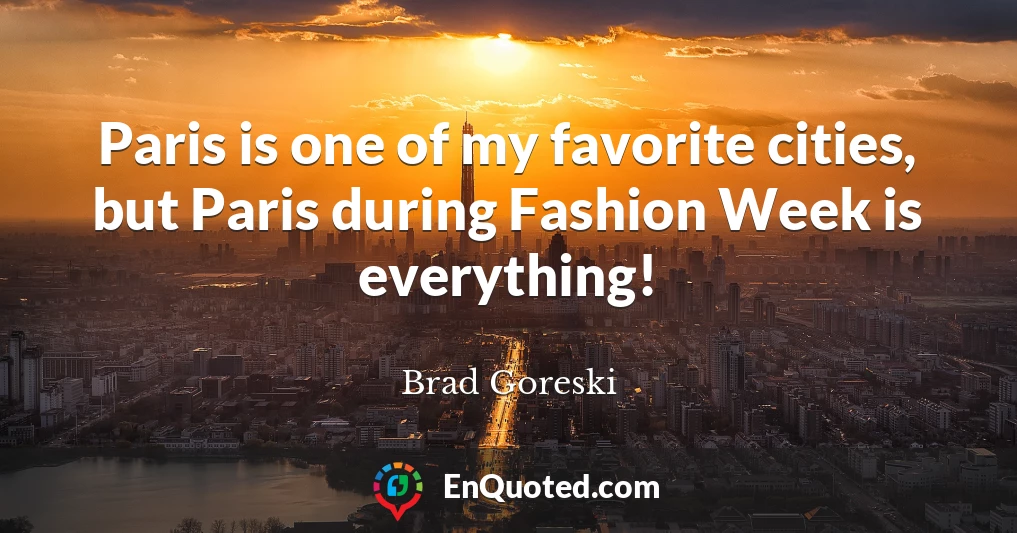 Paris is one of my favorite cities, but Paris during Fashion Week is everything!
