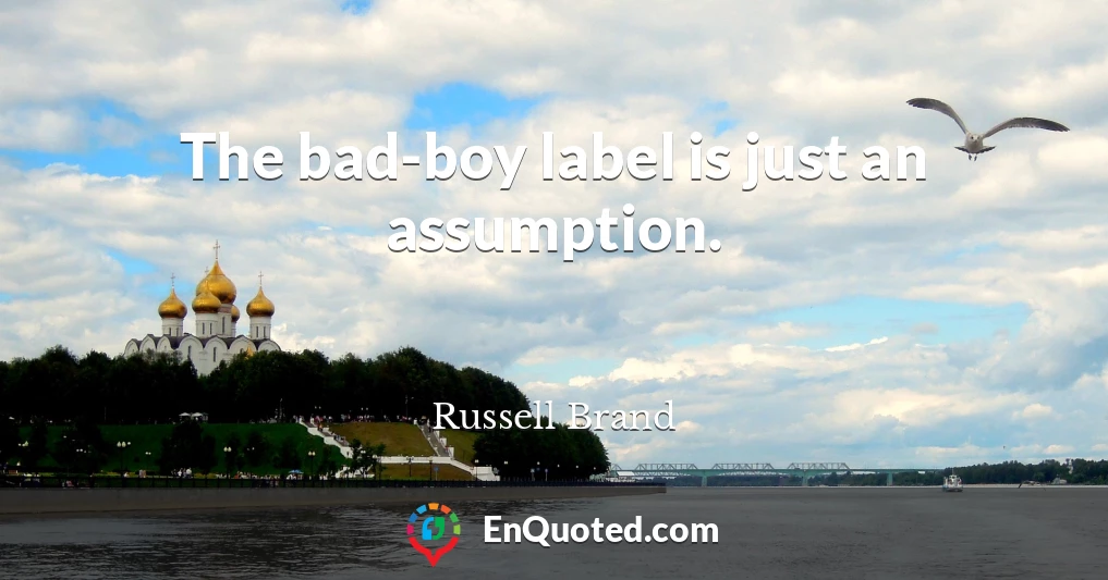 The bad-boy label is just an assumption.