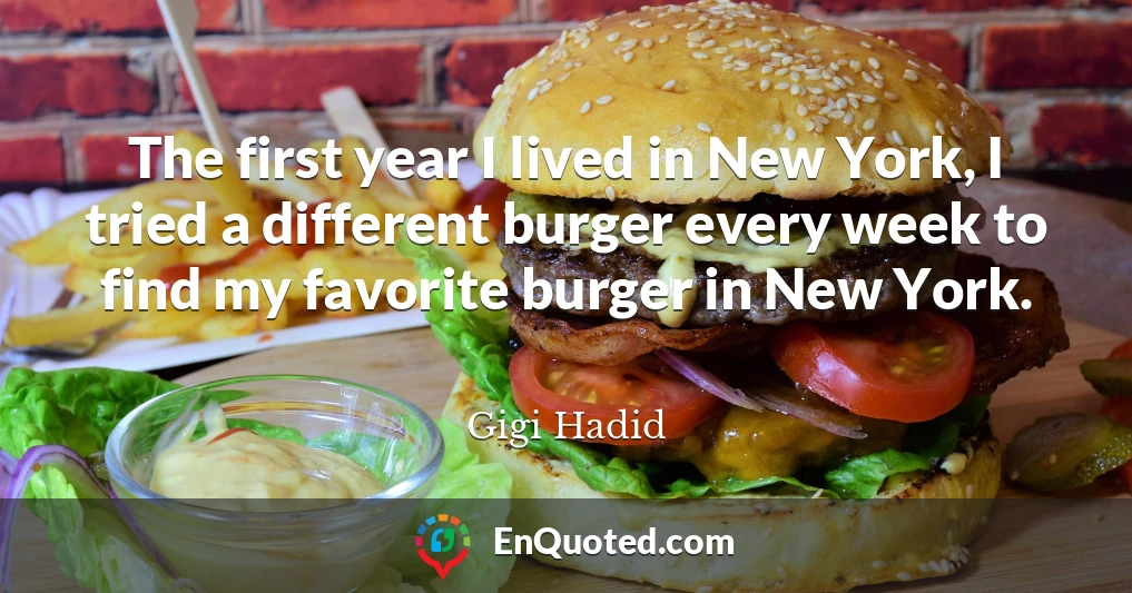 The first year I lived in New York, I tried a different burger every week to find my favorite burger in New York.