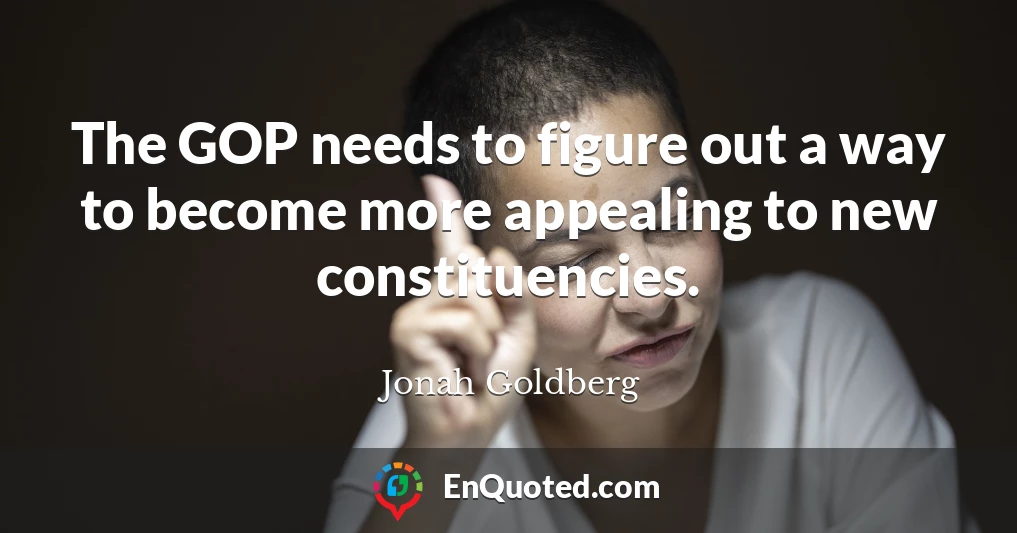 The GOP needs to figure out a way to become more appealing to new constituencies.