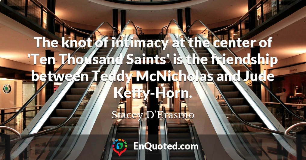 The knot of intimacy at the center of 'Ten Thousand Saints' is the friendship between Teddy McNicholas and Jude Keffy-Horn.