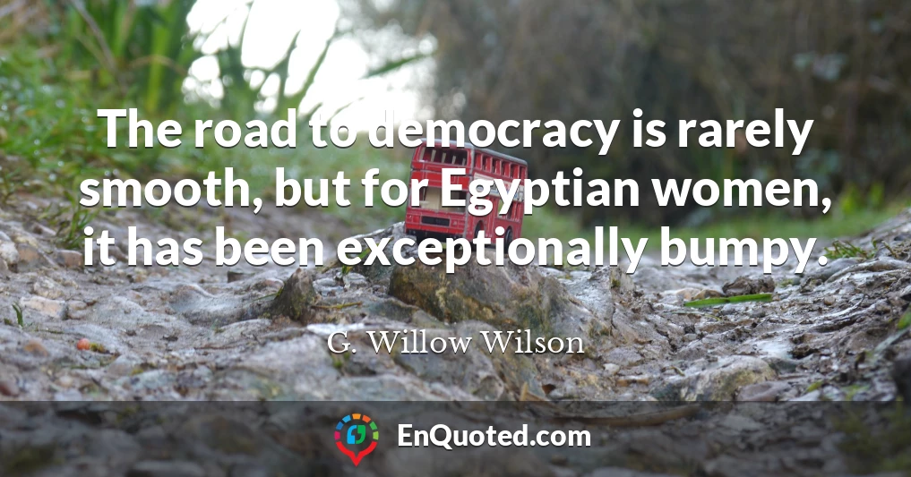 The road to democracy is rarely smooth, but for Egyptian women, it has been exceptionally bumpy.