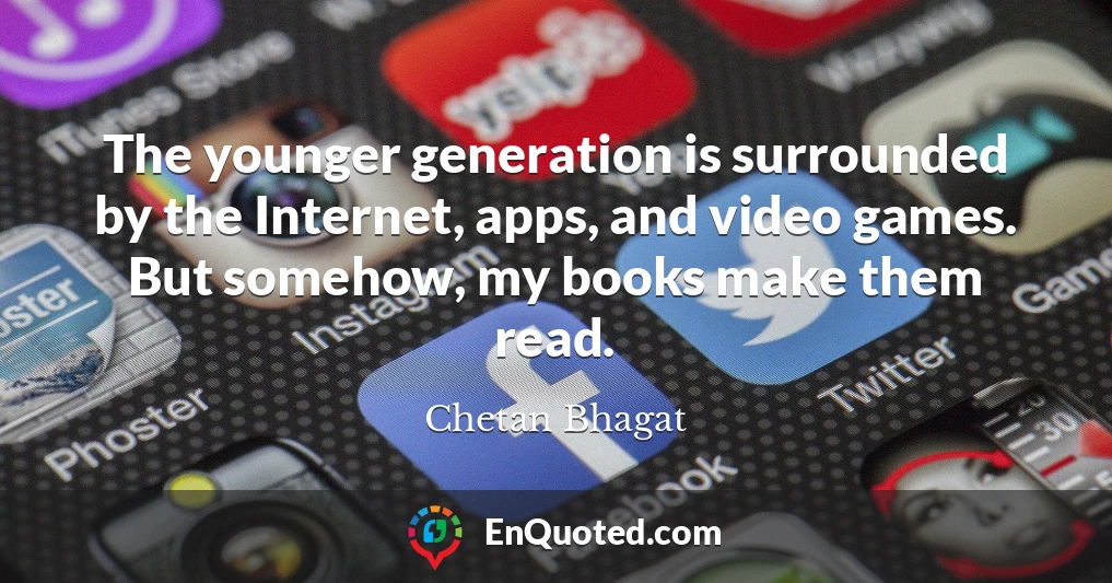 The younger generation is surrounded by the Internet, apps, and video games. But somehow, my books make them read.