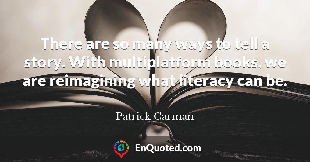 There are so many ways to tell a story. With multiplatform books, we are reimagining what literacy can be.