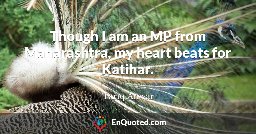 Though I am an MP from Maharashtra, my heart beats for Katihar.