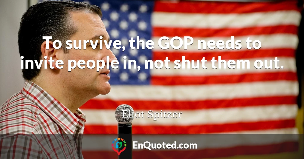To survive, the GOP needs to invite people in, not shut them out.