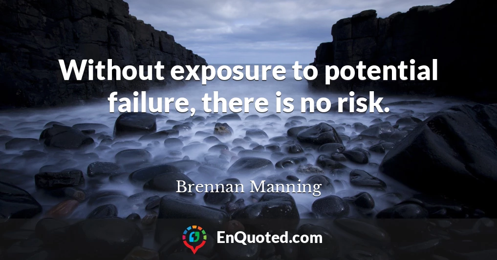 Without exposure to potential failure, there is no risk.